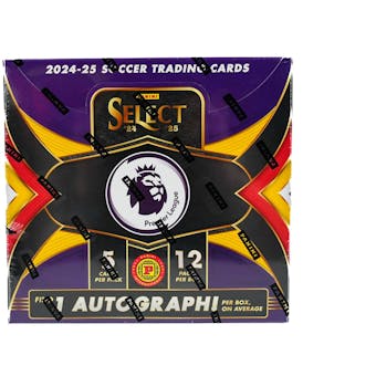 2024-25 Panini Select EPL Soccer International Hobby Box