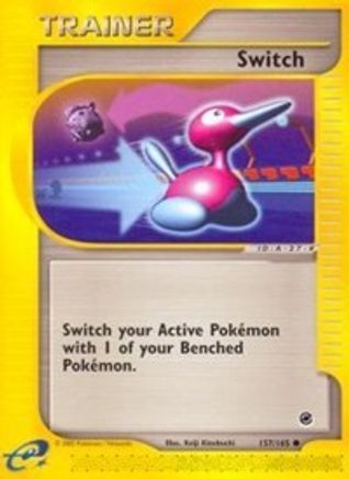 Switch (157/165) Reverse Holofoil [Expedition] - Common