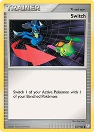 Switch (119/130) Reverse Holofoil [Diamond and Pearl] - Common