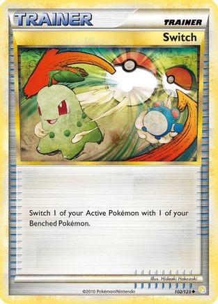 Switch (102/123) Reverse Holofoil [HeartGold SoulSilver] - Uncommon