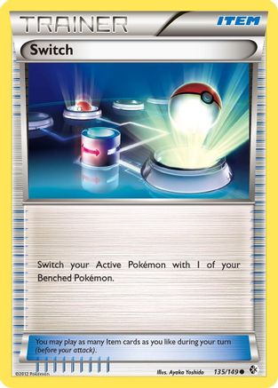 Switch (135/149) Reverse Holofoil [Boundaries Crossed] - Common