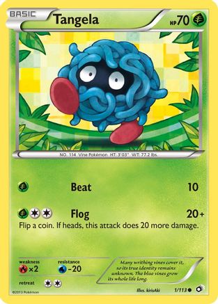 Tangela (1/113) [Legendary Treasures] - Common