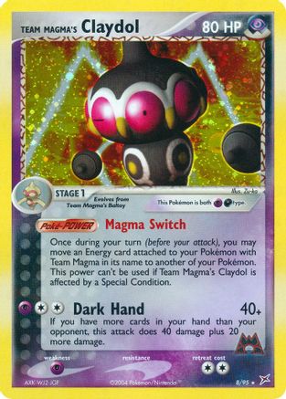 Team Magma's Claydol (8/95) Reverse Holofoil [Team Magma vs Team Aqua] - Holo Rare