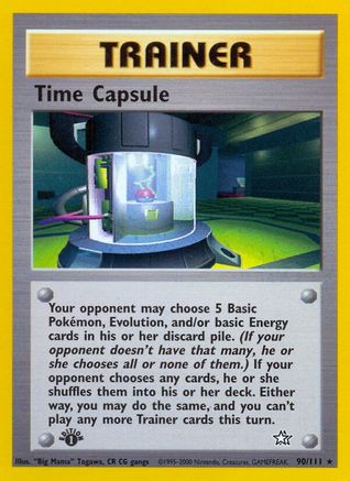 Time Capsule (090/111) 1st Edition [Neo Genesis] - Rare