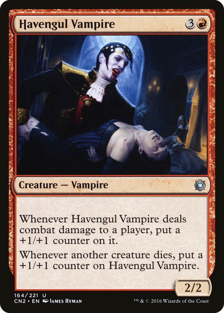 Havengul Vampire (CN2-164) - Conspiracy: Take the Crown Foil