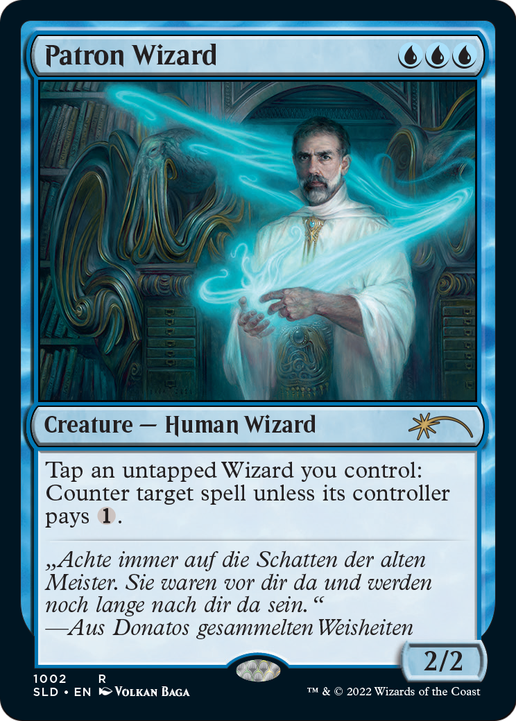 Patron Wizard (SLD-1002) - Secret Lair Drop Foil