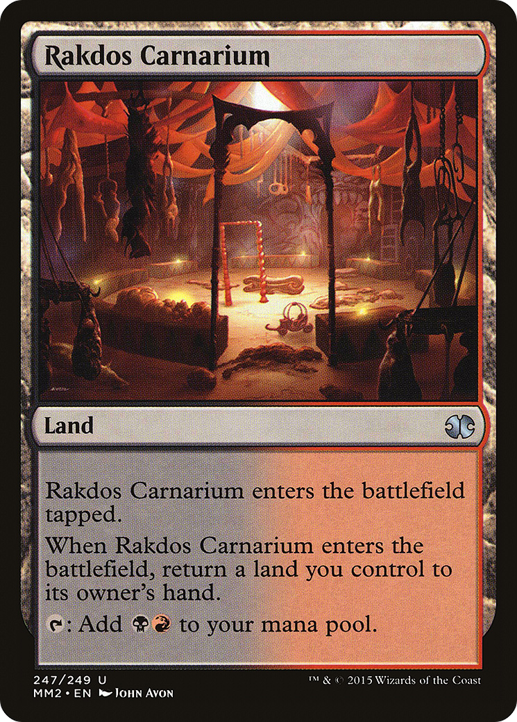 Rakdos Carnarium (MM2-247) - Modern Masters 2015 Foil