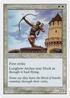 Longbow Archer (7ED-026) - 7th Edition Foil