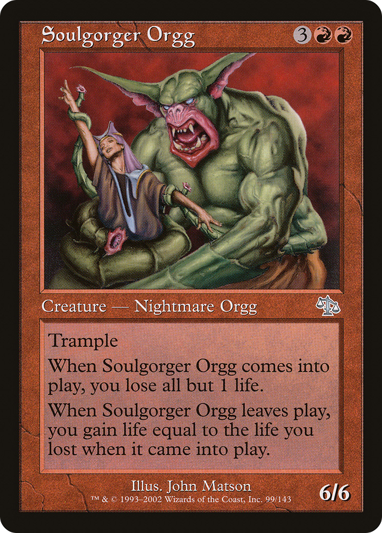 Soulgorger Orgg (JUD-099) - Judgment Foil