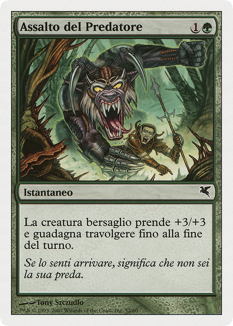 Predator's Strike (Italian) - 