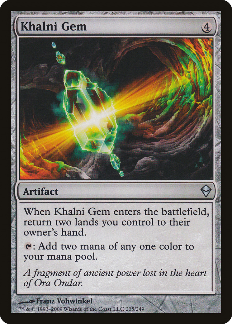 Khalni Gem (ZEN-205) - Zendikar