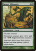Savage Silhouette (ZEN-181) - Zendikar Foil