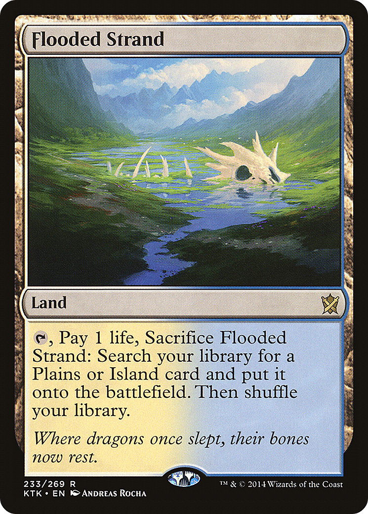 Flooded Strand (KTK-233) - Khans of Tarkir