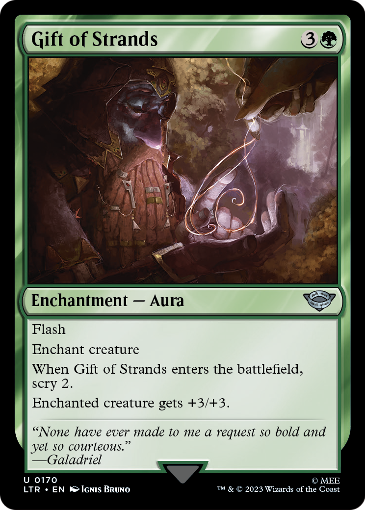 Gift of Strands (LTR-170) - The Lord of the Rings: Tales of Middle-earth Foil