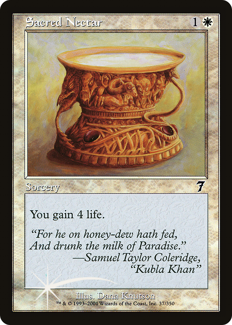 Sacred Nectar (7ED-037) - 7th Edition