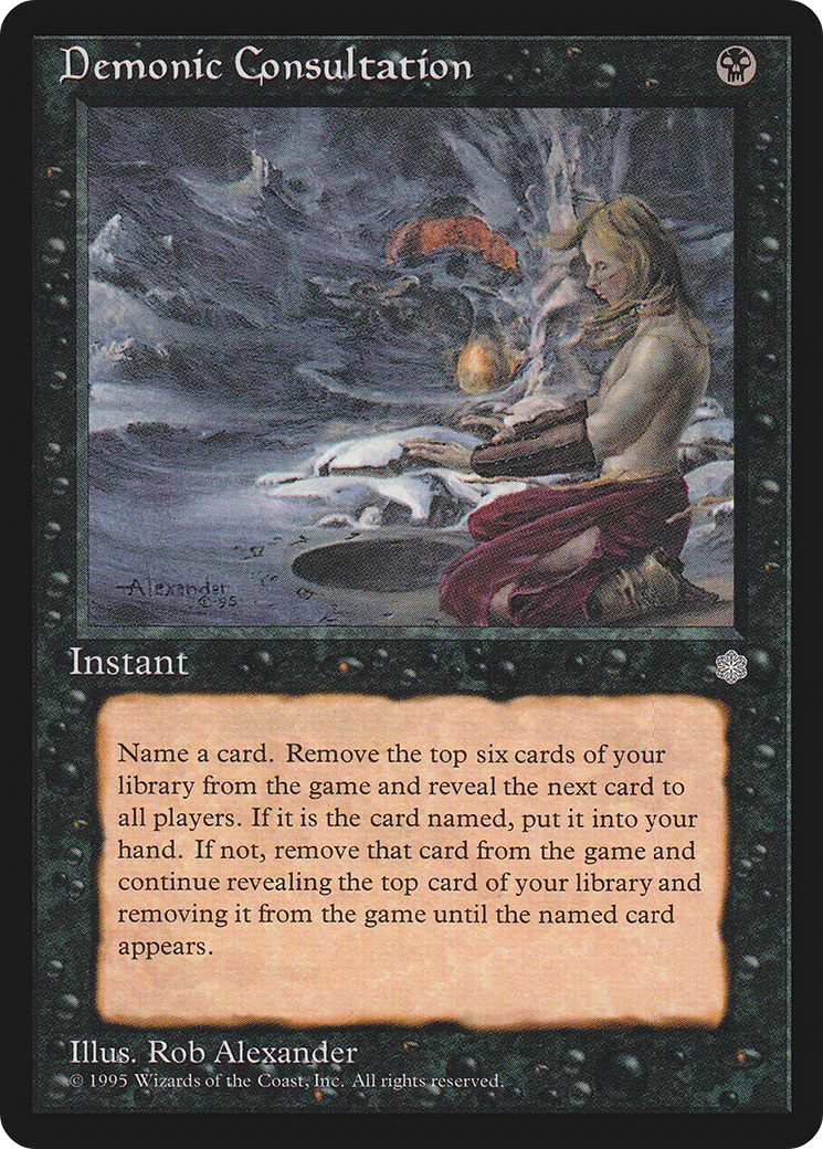 Demonic Consultation (ICE-009) - Ice Age