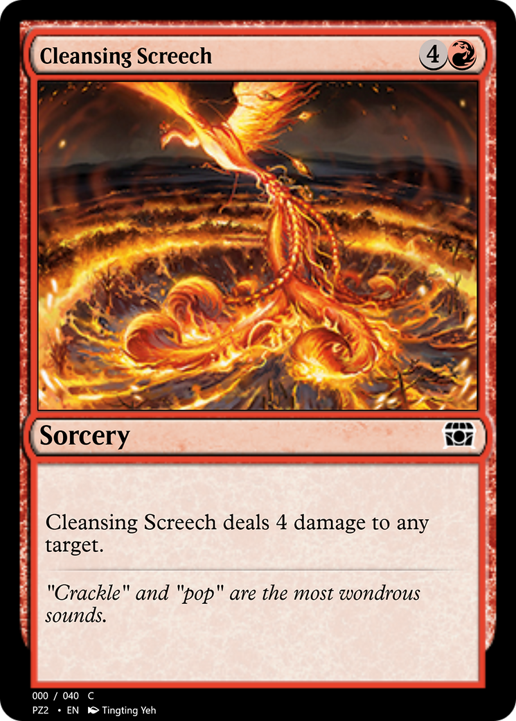 Cleansing Screech (PZ2-70865) - Treasure Chest