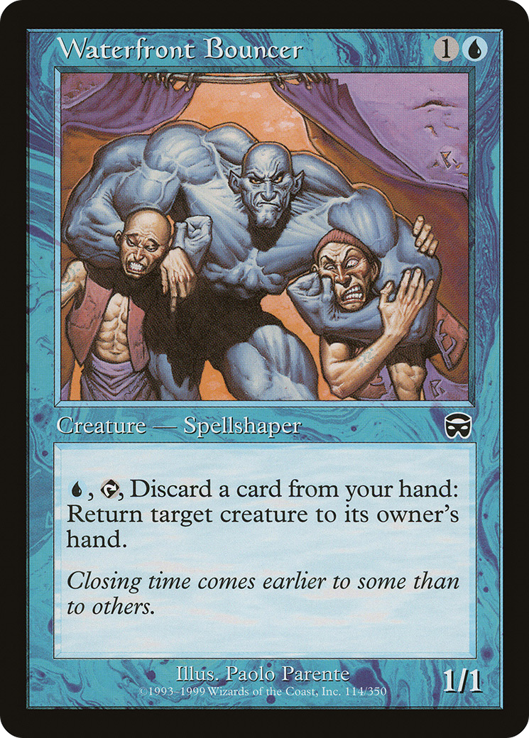 Waterfront Bouncer (MMQ-114) - Mercadian Masques