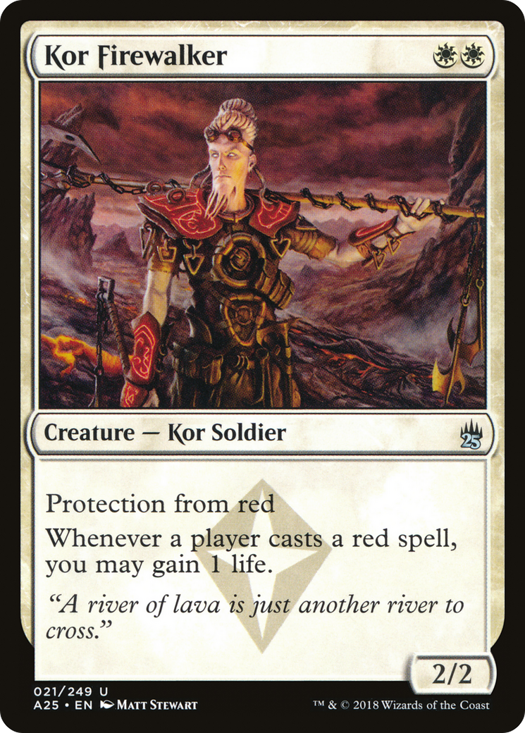 Kor Firewalker (A25-021) - Masters 25
