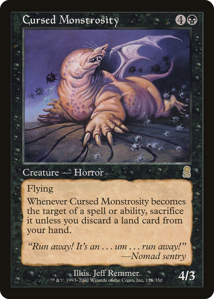 Cursed Monstrosity (ODY-126) - Odyssey