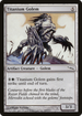 Titanium Golem (MRD-263) - Mirrodin Foil