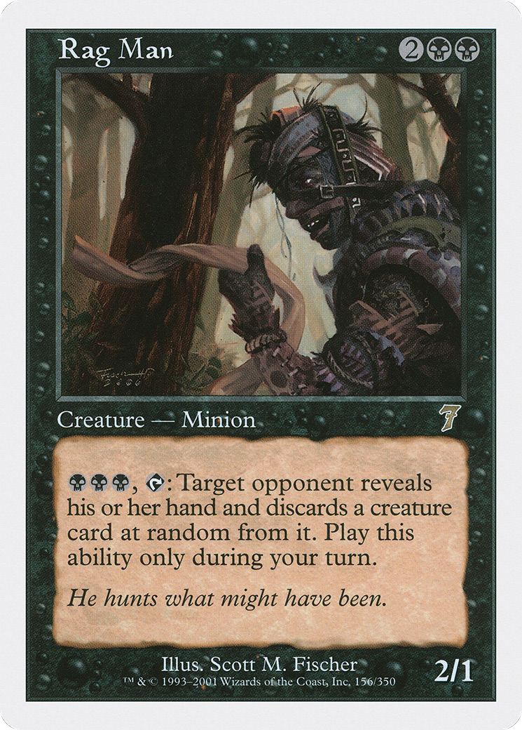 Rag Man (7ED-156) - 7th Edition
