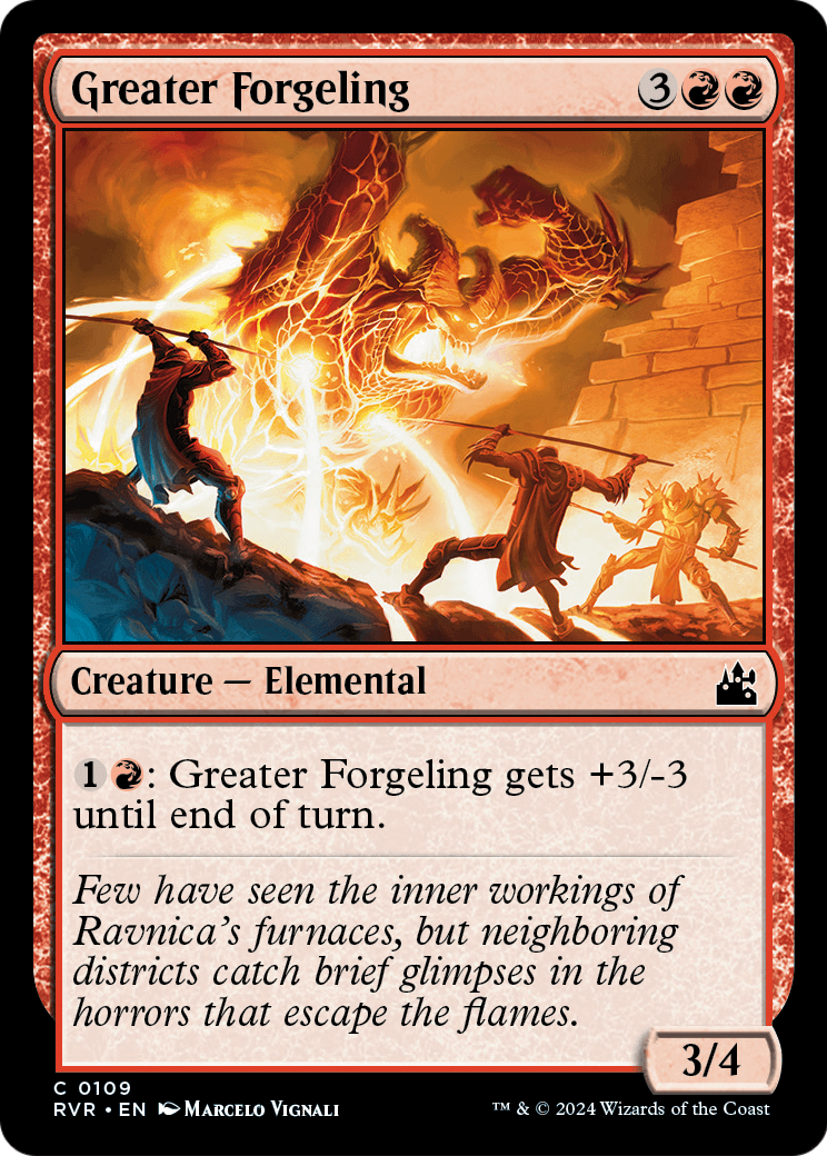 Greater Forgeling (RVR-109) - Ravnica Remastered