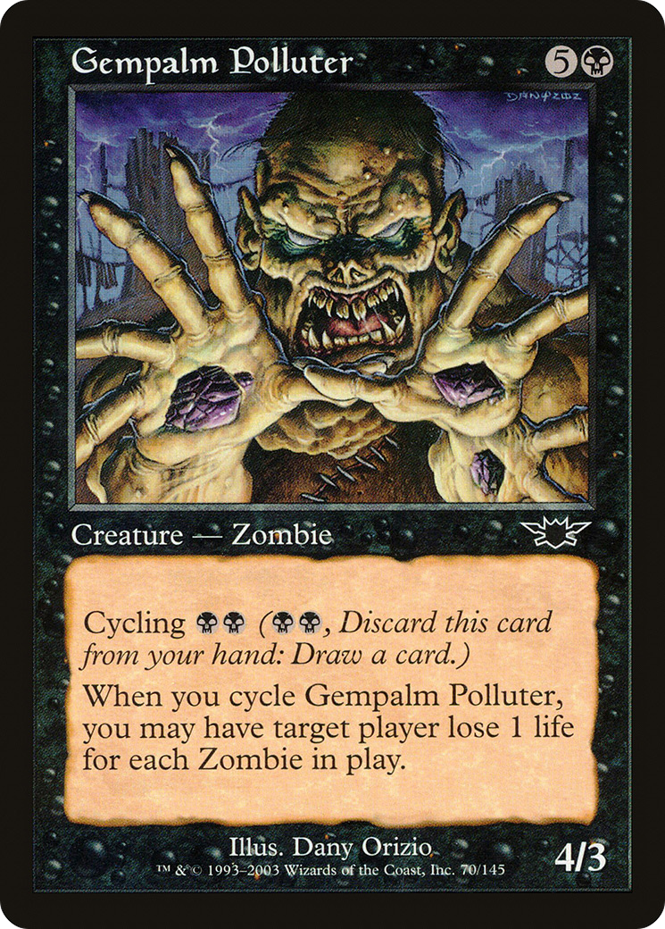 Gempalm Polluter (LGN-070) - Legions Foil