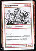 Siege Elemental (CMB1-) - Mystery Booster Playtest Cards 2019