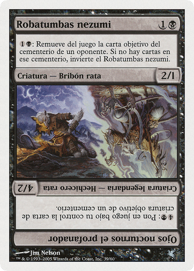 Nezumi Graverobber // Nighteyes the Desecrator (Italian) - 