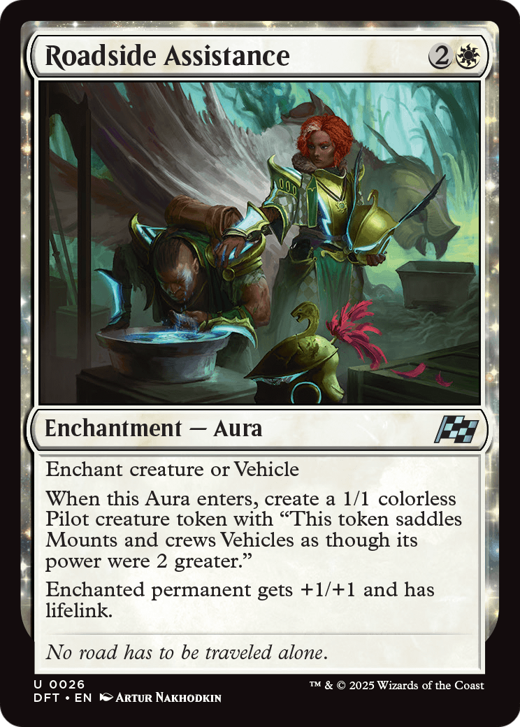 Roadside Assistance (DFT-026) - Aetherdrift: (enchantment) Foil