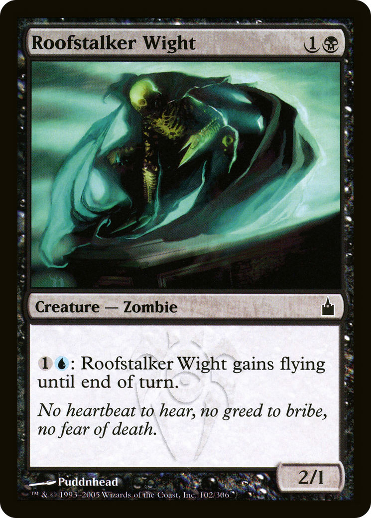 Roofstalker Wight (RAV-102) - Ravnica: City of Guilds Foil