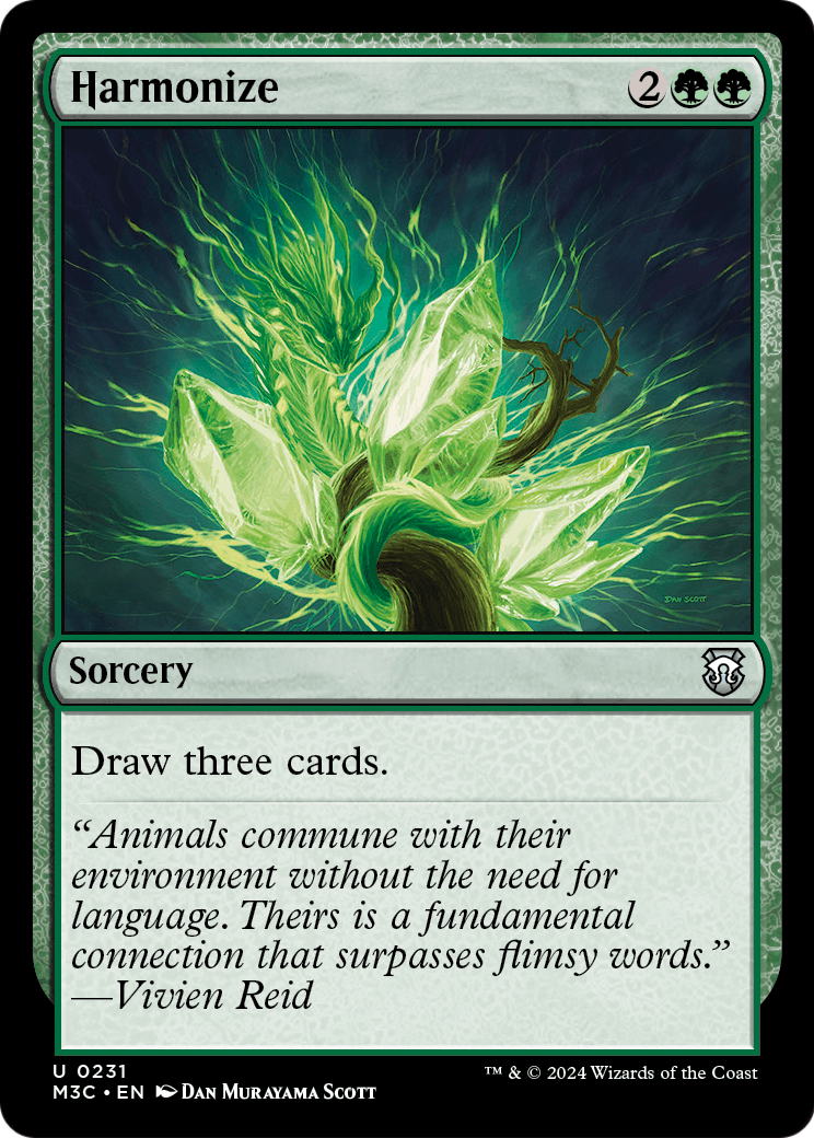 Harmonize (M3C-231) - Modern Horizons 3 Commander