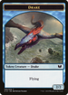 Drake // Elemental (020) Double-Sided Token (C15-6 // 20) - Commander 2015 Tokens