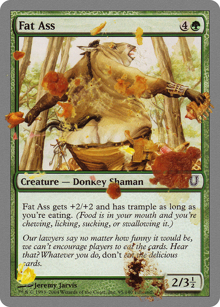 Fat Ass (UNH-095) - Unhinged Foil