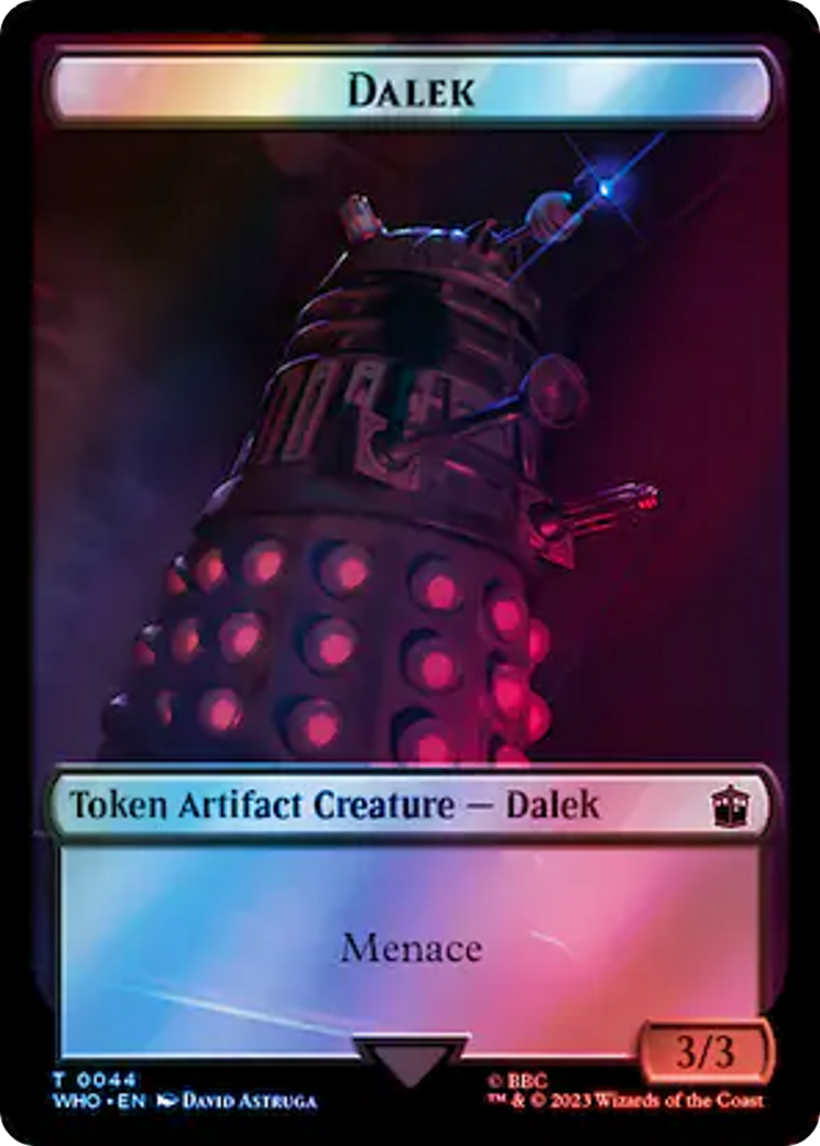 Dalek (TWHO-044) - Doctor Who Tokens Foil