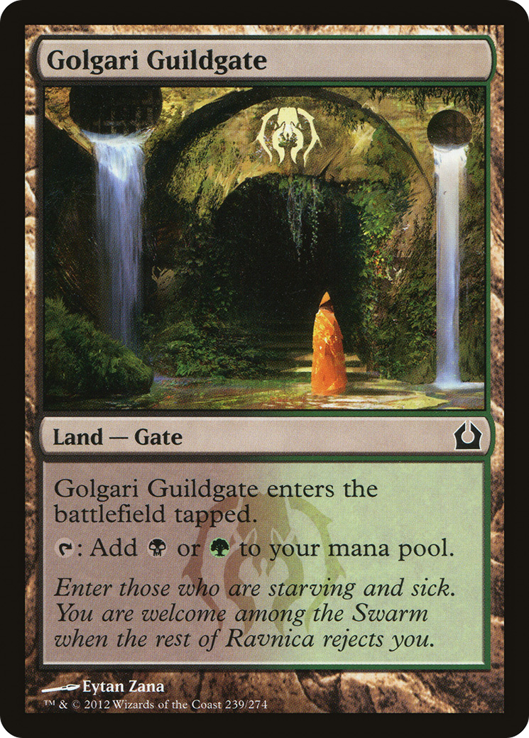 Golgari Guildgate (RTR-239) - Return to Ravnica Foil