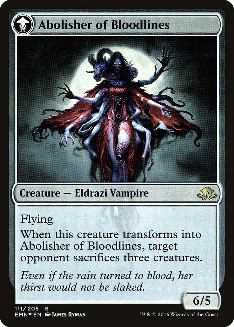 Voldaren Pariah (PRE-111) - Eldritch Moon Promos: (mooneldrazidfc) Foil