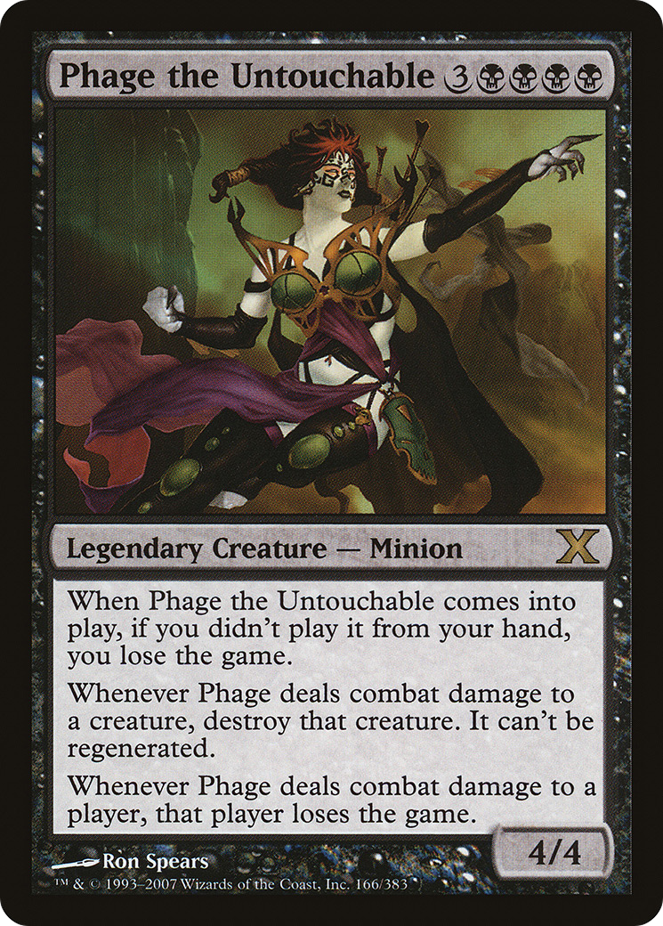 Phage the Untouchable (10E-166) - Tenth Edition