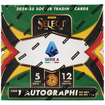 2024-25 Panini Select Serie A Soccer International Hobby Box