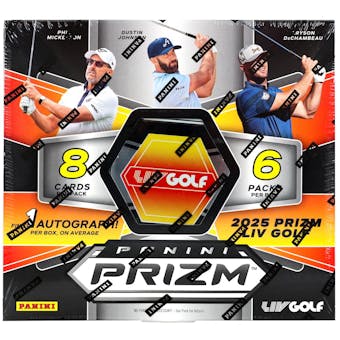 2025 Panini Prizm LIV Golf Hobby Box | Eastridge Sports Cards