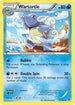 Wartortle 015  - Reverse Holofoil Plasma Blast - Uncommon
