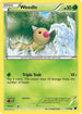 Weedle (1/116) Reverse Holofoil [Plasma Freeze] - Common