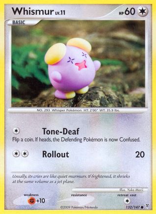 Whismur (132/147) Reverse Holofoil [Supreme Victors] - Common