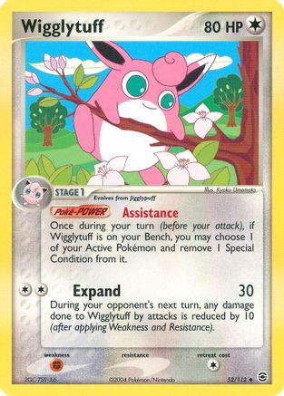 Wigglytuff (52/112) Reverse Holofoil [FireRed & LeafGreen] - Uncommon
