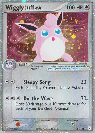 Wigglytuff ex (101/101) Holofoil [Hidden Legends] - Ultra Rare