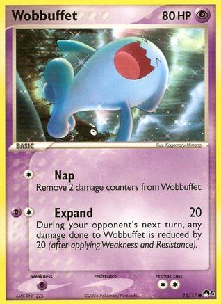 Wobbuffet (016/17) Holofoil [POP Series 4] - Common