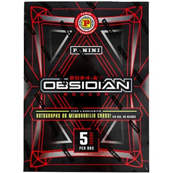 2024-25 Panini Obsidian Soccer International Hobby Box | Eastridge Sports Cards