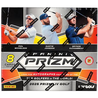 2025 Panini Prizm LIV Golf International Hobby Box