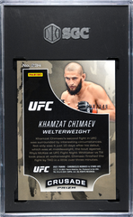 2021 Panini Chronicles Crusade UFC Red #234 Khamzat Chimaev #28/149 SGC 9 (Rookie) | Eastridge Sports Cards